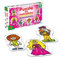 DLA NAJMŁODSZYCH  PUZZLE DLA MALUSZKÓW
