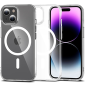 tech-protect flexair hybrid magsafe iphone 15 clear