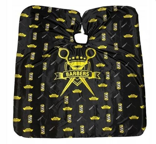 Peleryna Fryzjerska Fartuch do Strzyżenia 140x160 BARBER BARBERSKA na Arena.pl