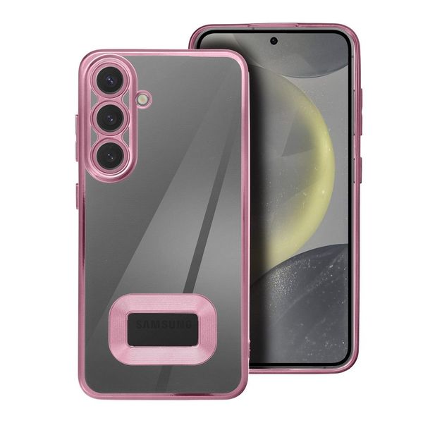 Futerał GLAM do HONOR X7A pudrowy róż zdjęcie 1