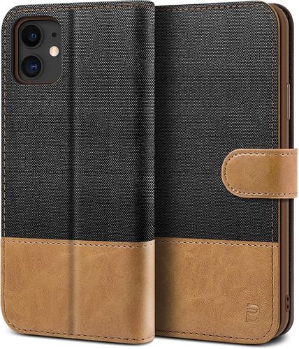 Etui iPhone 11 skóra ekologiczna z płótna na Arena.pl