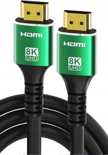 Kabel HDMI HDMI 8m DO TELEWIZORA PROJEKTOR MONITOR DEKODER KONSOLĘ na Arena.pl