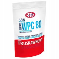 Mlekovita odżywka białkowa 700g koncentrat białka WPC smak truskawkowy