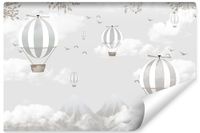 Fototapeta BALONY Chmury Góry Styl Skandynawski 90cm x 60cm