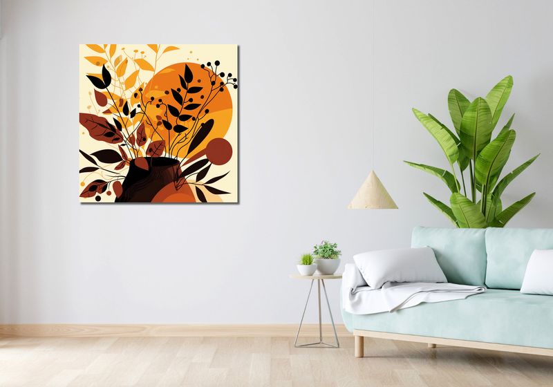 Obraz 90x90cm Bukiet Owoców zdjęcie 2