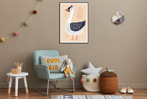 Plakat 60x80cm Wzory dla Dzieci, Dziewczynki Do Pokoju - Królowa na Arena.pl