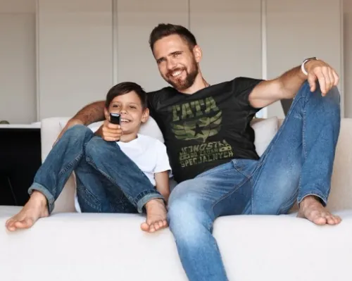 ORYGINALNY PREZENT DLA TATY NA ŚWIĘTA KOSZULKA POD CHOINKĘ na Arena.pl