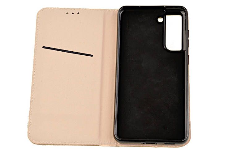 Etui Smart do Samsung Galaxy S21 FE złoty zdjęcie 3