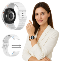 Pasek do Huawei Watch GT 2 42mm GT 3 42mm GT 3 PRO 43mm S/M/L opaska biały