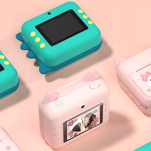 APARAT NATYCHMIASTOWY CYFROWY DLA DZIECI Z DRUKARKĄ KARTA 32GB + 2 ROLKI zdjęcie 8