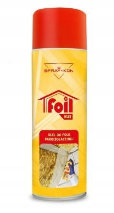 KLEJ SPRAY-KON FOIL DO MEMBRAN FOLII PAROIZOLACJI na Arena.pl