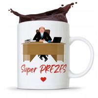 Prezesa Viceprezesa Kubek Super Prezes Prezent Z Nadrukiem Ze Zdjęciem