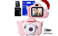 Aparat cyfrowy MP NOWOŚĆ! APARAT CYFROWY DLA DZIECKA różowy