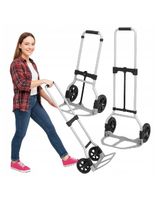 WÓZEK TRANSPORTOWY MAGAZYNOWY SKŁADANY MAX OBCIĄŻENIE 70KG MŁYNARKA