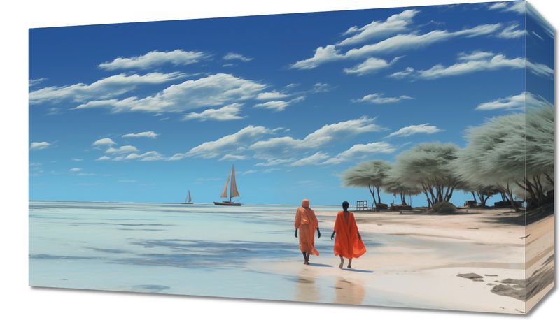 Obraz 50x30cm Spokój w Piaskach zdjęcie 1