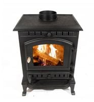 PIEC ŻELIWNY PIECYK KOZA KOMINEK ATENA 9KW CZARNY + DOSTAWA GRATIS