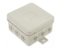 PUSZKA HERMETYCZNA N/T IP54 85X85X39MM SZARA