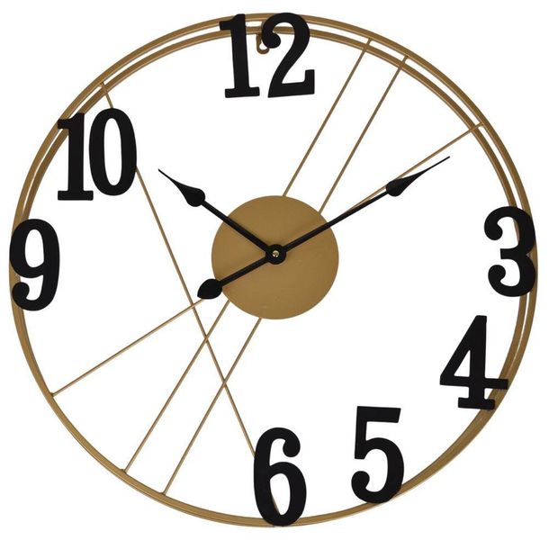 Zegar metalowy okrągły zdjęcie 1