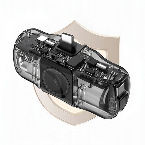 Mini powerbank Wozinsky WF16-YCS 5000mAh 15W USB-C z wbudowanym kablem USB- na Arena.pl