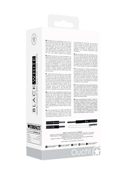 Velcro Collar With Leash And Hand Cuffs zdjęcie 9