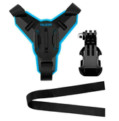 Mocowanie Telesin NA Podbródek Kasku DO Kamer Sportowych Stabilne