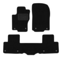 Dywaniki samochodowe welurowe do: Mercedes GLE W166 2011-2015 SUV czarne