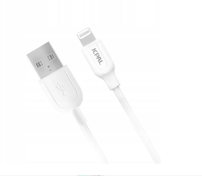 JCPAL LINX USB-A TO LIGHTNING CABLE 2M WHITE #76 zdjęcie 1