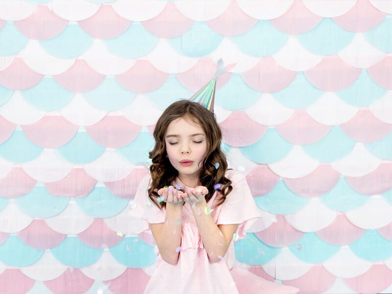 Konfetti opalizujące kółka 15g zdjęcie 2