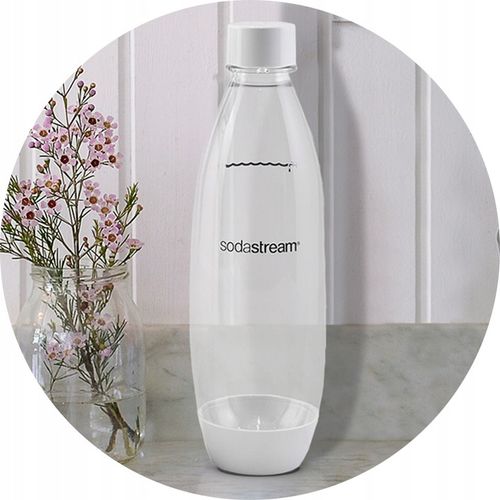 Zestaw SodaStream 2 butelki Fuse Białe + Cylinder na Arena.pl
