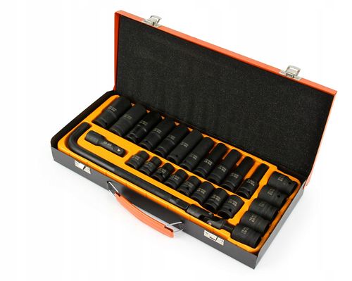 klucze nasadowe 1/2'' 27el. 6-kąt bjc 8-24mm na Arena.pl
