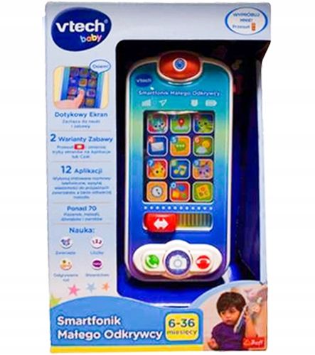 Vtech Smartfon Małego Odkrywcy 61588 zdjęcie 1