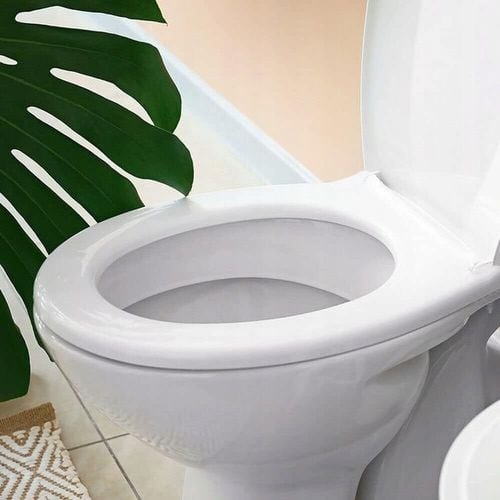 Deska sedesowa wolnoopadajaca uniwersalna do WC klozetowa twarda easy clean na Arena.pl