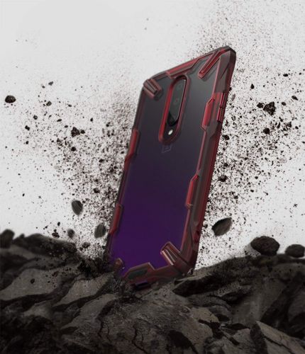 Etui Ringke Fusion-X OnePlus 7 Pro Ruby Red na Arena.pl
