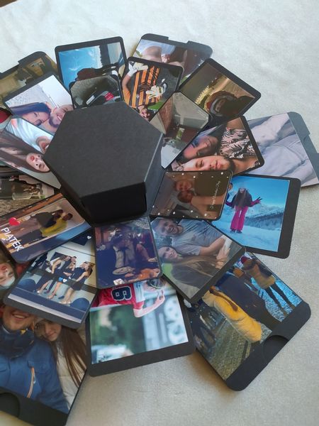 PUDEŁKO NIESPODZIANKA EXPLODING BOX DO ZŁOŻENIA + ZDJĘCIA zdjęcie 8