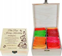 PUDEŁKO HERBATA GRAWER DZIEŃ NAUCZYCIELA PREZENT