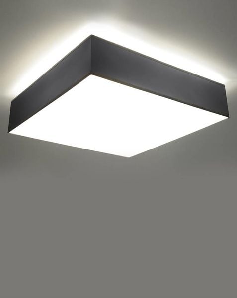 Lampa sufitowa SL.0921 kwadratowy plafon abażurowy square szary zdjęcie 3