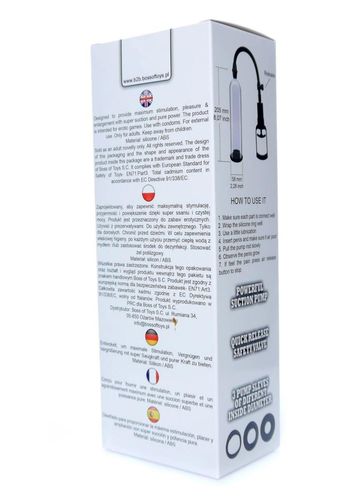 Pompka-Powerpump MAX 0.2 - Black&Clear na Arena.pl