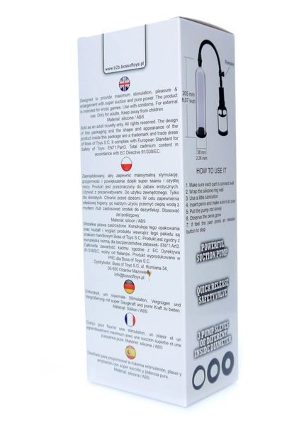 Pompka-Powerpump MAX 0.2 - Black&Clear zdjęcie 6