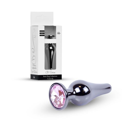 plug-jewellery dark silver butt plug- rose na Arena.pl