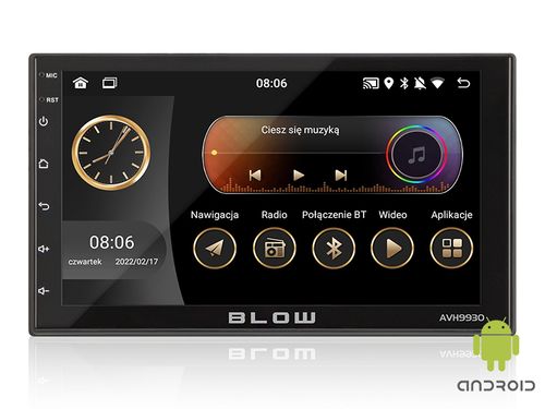 RADIO SAMOCHODOWE ANDROID 12 BLUETOOTH CARPLAY ANDROID AUTO MIRROR LINK na Arena.pl