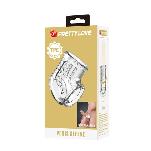 Pretty Love Penis Sleeve – Clear na Arena.pl