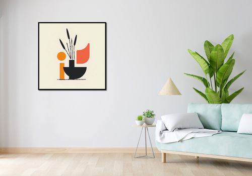 Plakat 90x90cm Szeroka Czerń na Arena.pl