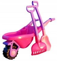 74 cm Duża taczka do piasku, solidna, ogrodowa