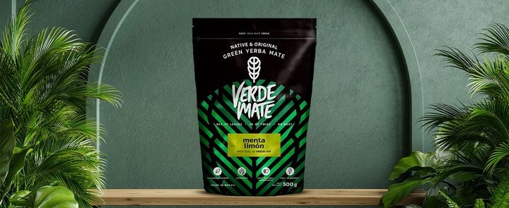 Yerba Verde Mate Green Menta Limon Cytrynowa 500g zdjęcie 3