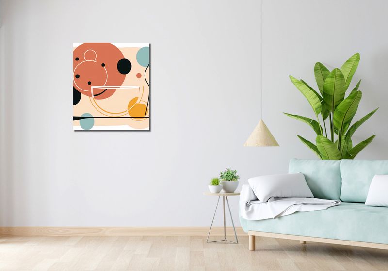 Obraz 60x70cm Harmonia Ciepła zdjęcie 2