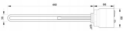 GRZAŁKA z TERMOSTATEM do BOJLERA 2000W 2 kW 6/4 na Arena.pl