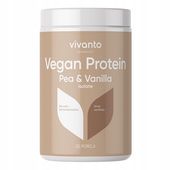 Vivanto Vegan Pea Protein Isolate Smak Waniliowy Bez Cukru 20 Porcji 534 g