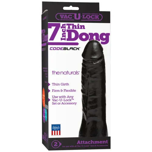 doc johnson vac-u-lock 7” - cienki anatomiczny model 18 cm na Arena.pl