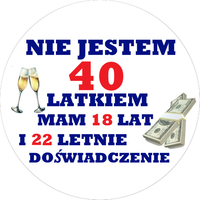 Opłatek na tort Okazjonalny Whisky Drink  Jubileusz Urodziny 18 30 40 50 60
