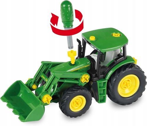 TRAKTOR JOHN DEERE ZESTAW DO SKRĘCANIA KLEIN na Arena.pl